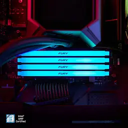 Модуль пам'яті Kingston Fury DDR4 8GB 3200Mhz Beast RGB Black XMP (KF432C16BB2A/8WP) - мініатюра 7