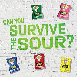 Льодяники Warheads Extreme Sour Hard Candy 28г - мініатюра 2