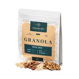 Гранола Горіхове тріо Nuts' Trio Gregory Mill 250 г - мініатюра 2