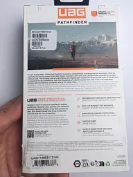 Оригінальний протиударний чохол UAG Pathfinder MagSafe для iPhone 17 Clear Ash 114553113140 - мініатюра 4