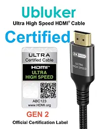 HDMI-кабель 48 Гбіт/с - мініатюра 2
