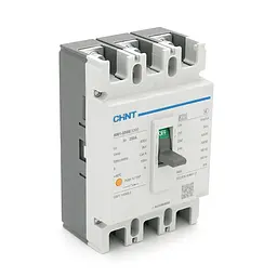 Автоматичний вимикач змінного струму CHINT NM1-250S/3300-250А 3P, 380 В. 250A. 8КА/400В; 10КА/800В. 165*105*87mm