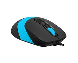Миша A4Tech FM10S Blue/Black USB - мініатюра 5