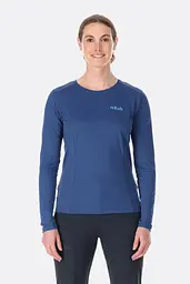 Жіночий лонгслів Rab Force LS Tee Womens 12 Синій