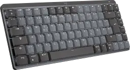 Клавіатура бездротова Logitech MX Mechanical Mini Minimalist Graphite (920-010780) - мініатюра 2