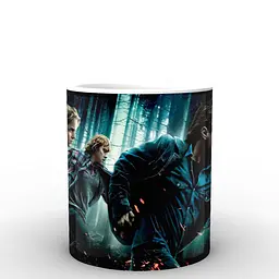 Кухоль GeekLand Harry Potter Гаррі Поттер у лісі HP.02.038 330 мл білий - мініатюра 3