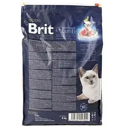 Сухий корм Brit Premium Cat by Nature Sterilized Lamb для стерилізованих котів з ягням 8 кг - мініатюра 3