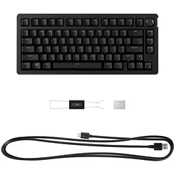 Клавіатура HyperX Alloy Rise 75 Wireless ENG/UA RGB Black (91Y91AA) - мініатюра 5