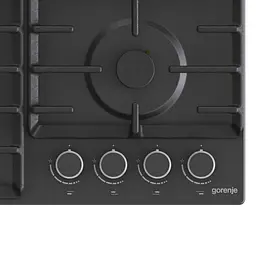 Варильна поверхня Gorenje газова, 60см, чавун, чорний - мініатюра 6