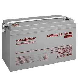 Акумулятор гелевий LPM-GL 12V - 80 Ah - мініатюра 4