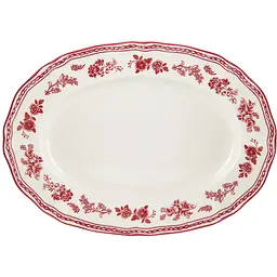 Овальне блюдо Lefard Red Castle порцеляна 25 см (359-507)