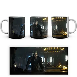 Кухоль GeekLand The Witcher Відьмак Геральт TW 002.002 330 мл білий - мініатюра 4