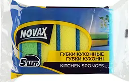 Губки кухонні Novax, 5 шт. - мініатюра 5