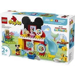 Конструктор LEGO DUPLO Disney Міккі Маус: Клубний будинок з Мінні та Плуто 87 деталей (10465) - мініатюра 3