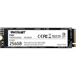 Накопичувач SSD Patriot M.2 256GB PCIe 3.0 P300 teh0024714