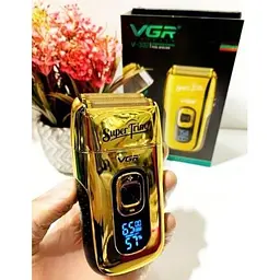 Професійний шейвер бритва VGR V-332 Super Trim сіткова бритва для гоління голови бороди вусів 8 Вт - мініатюра 6