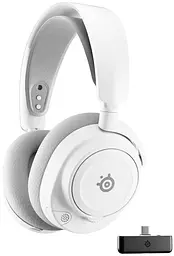 Навушники з мікрофоном SteelSeries Arctis Nova 7 Wireless Gen 2 White (61731) - мініатюра 2
