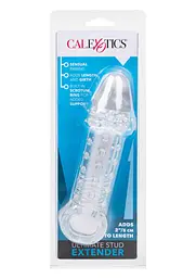 Насадка на пеніс CalExotic Novelties Transparent Ultimate Extender 16 см прозора - мініатюра 5