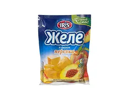 Желе IRIS 90г Персика зі смаком