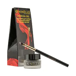 Підводка-гель для очей Ninelle Barcelona Energia Gel, відтінок 411 (чорний), 3 мл (27318) - мініатюра 2