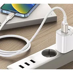 Кабель Proove Flex Metal USB-A to Micro-USB 2.4A 1m White (CCFM20001302) [130335] - мініатюра 3