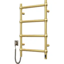 Електрична рушникосушка Navin Retro 500x800 Sensor ліва, золото 10-012033-4860, Золотий, Ліве, Електронний