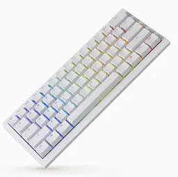 Клавіатура Ducky One X Mini (60%) Magnetic White (ON2461AST3-DAUSPDOECL2WW1) - мініатюра 3