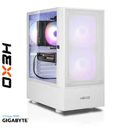Комп'ютер HEXO Gaming Mainstream Pro (HGMP-5600N5060-32S1TWHSH) White / AMD Ryzen 5 5600 (3.5-4.4), 6 ядер / NVIDIA GeForce RTX 5060 / 32 ГБ (DDR4) / 1024 ГБ (SSD) - мініатюра 2