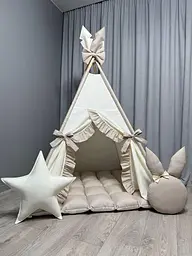 Вігвам дитячий Чудовий замок 9 з матрасиком БОНБОН Повний комплект 0544 - мініатюра 4