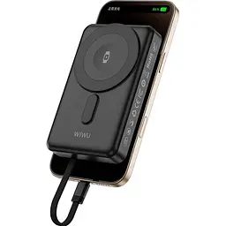 Зовнішній акумулятор WiWU Elite Wi-P056 10000mAh 22.5W Black (6977703652383) [161280] - мініатюра 3