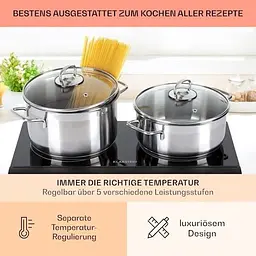 Варильна поверхня електрична Klarstein Cookbuddy (10035705) - мініатюра 4