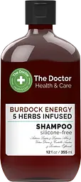 Шампунь The Doctor Health&Care Burdock Energy 5 Herbs Infused Shampoo, 355 ml