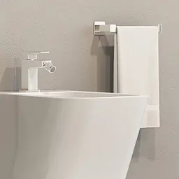 Тримач для рушника Omnires Nelson chrome NL80230CR Хром - мініатюра 3