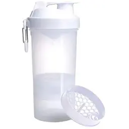Шейкер спортивний SmartShake Original2GO 600 мл Pure White (10560602)