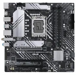 Мат.плата LGA1700, Asus PRIME B660M-A WIFI D4, B660, 4xDDR4, Int.Video(CPU), 4xSATA3, 2xM.2, 1xPCI-E 16x 4.0, 2xPCI-E 16x 3.0, ALC897, GLan, WiFi 6, Bluetooth 5.2, 5xUSB3.2/6xUSB2.0, HDMI/DP, MicroATX - мініатюра 2