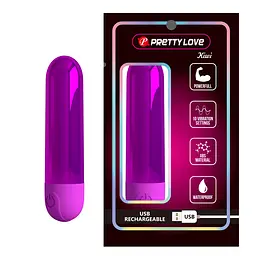 Кліторальний вібратор Pretty Love Kiwi, фіолетовий PRETTY LOVE BI-300091 103516