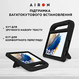Защитный EVA-чехол AIRON Premium для Samsung Galaxy Tab A9 2023, черный - мініатюра 6