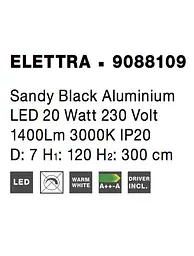 Підвіс Nova Luce Elettra 9088109 - мініатюра 10