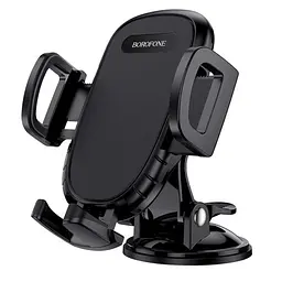 Автотримач Borofone BH37 Route push type suction cup чорний - мініатюра 5