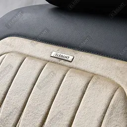 Авточохли для сидінь Алькантара Екошкіра Elegant Modena комплект Бежеві (700 134) - мініатюра 3