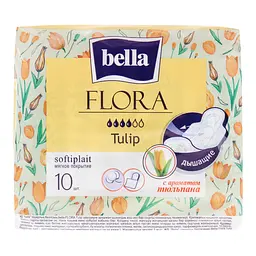 Гігієнічні прокладки Bella Flora Tulip 10 шт. (BE-012-RW10-097) - мініатюра 2
