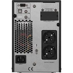 ДБЖ безперервної дії (Online) 2E OD1000, 1000VA/900W, LCD, USB, USB, 2xSchuko (2E-OD1000) - мініатюра 3