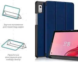 Чохол-книжка ArmorStandart Smart Case для Lenovo Tab M9 TB-310FU Blue (ARM67103) [88636] - мініатюра 4
