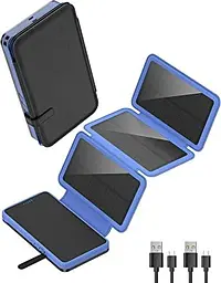 Портативна батарея Anyzoo Power Bank 20000 mAh AN-YD02 Сонячний зарядний пристрій - мініатюра 2