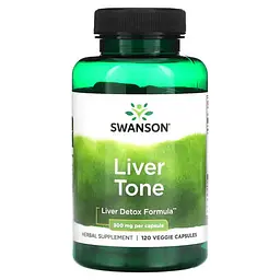Поддержка печени и желчного Liver Tone 300 mg 120 капсул Swanson vit0005150