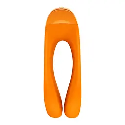 Вібратор на палець Satisfyer Candy Cane Orange - мініатюра 2