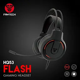 Ігрові Навушники Fantech HQ53 Flash Чорний - мініатюра 3
