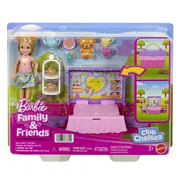 Ігровий набір Barbie Club Chelsea Чайна вечірка з лялькою Челсі (JJB40) - мініатюра 10