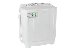 Пральна машина Ardesto напівавтомат WMH-W60C, 6кг, 1350, 41см, Віджимання, Таймер, Білий (WMH-W60C)