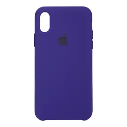 Силиконовый противоударный чехол-накладка для Apple iPhone Xs Max, панель с защитой всего корпуса, софт-тач, ultraviolet, ArmorStandart (ARM53259)